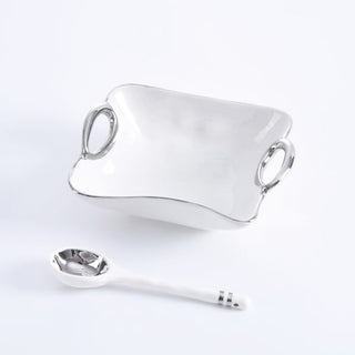 Porcelain Handles Bowl and Spoon Gift Set