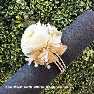 The Most Rhinestone Wrist Corsage