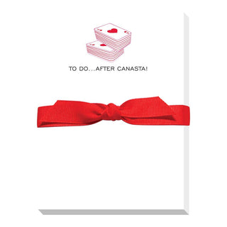 TO DO AFTER CANASTA MINI NOTEPAD: DECKS OF CARDS