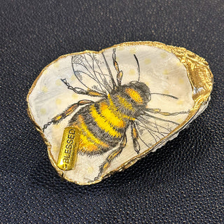 Bee-Inspiring Oyster Shell