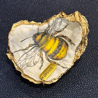 Bee-Inspiring Oyster Shell