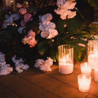 Candles and Flowers 