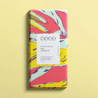 Coco Salted Caramel Milk Chocolate 80g Large Bar