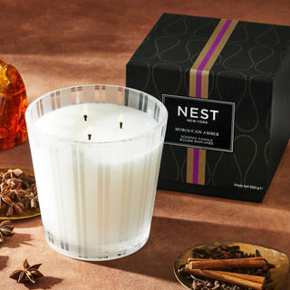 Nest Moroccan Amber 3-Wick Candle