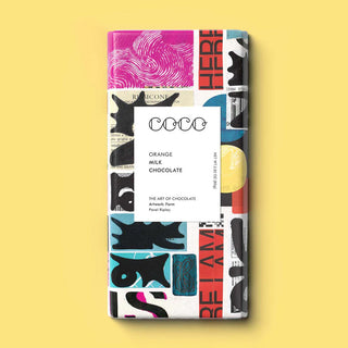 Coco Orange Milk Chocolate 80g Large Bar