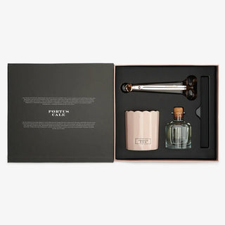 Rosé Blush Candle, Diffuser and Wick-Trimmer Gift Set