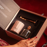 Rosé Blush Candle, Diffuser and Wick-Trimmer Gift Set