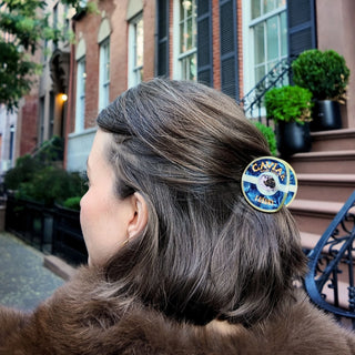 Hand-painted Caviar Claw Hair Clip