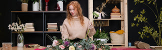 How to Style a Mono-Floral Sculptural Arrangement?